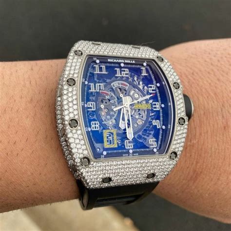 original richard mille watch|richard mille iced out.